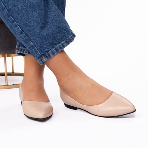 Pantofi dama casual 307 nude