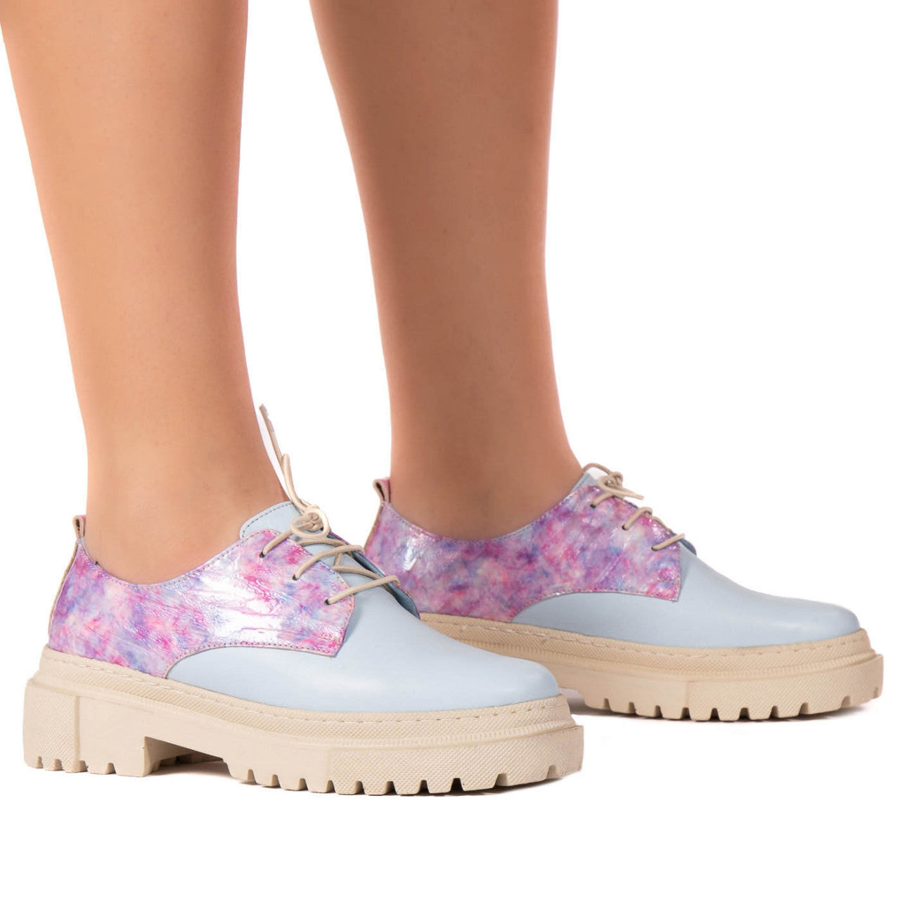 Pantofi dama casual 331 albastru