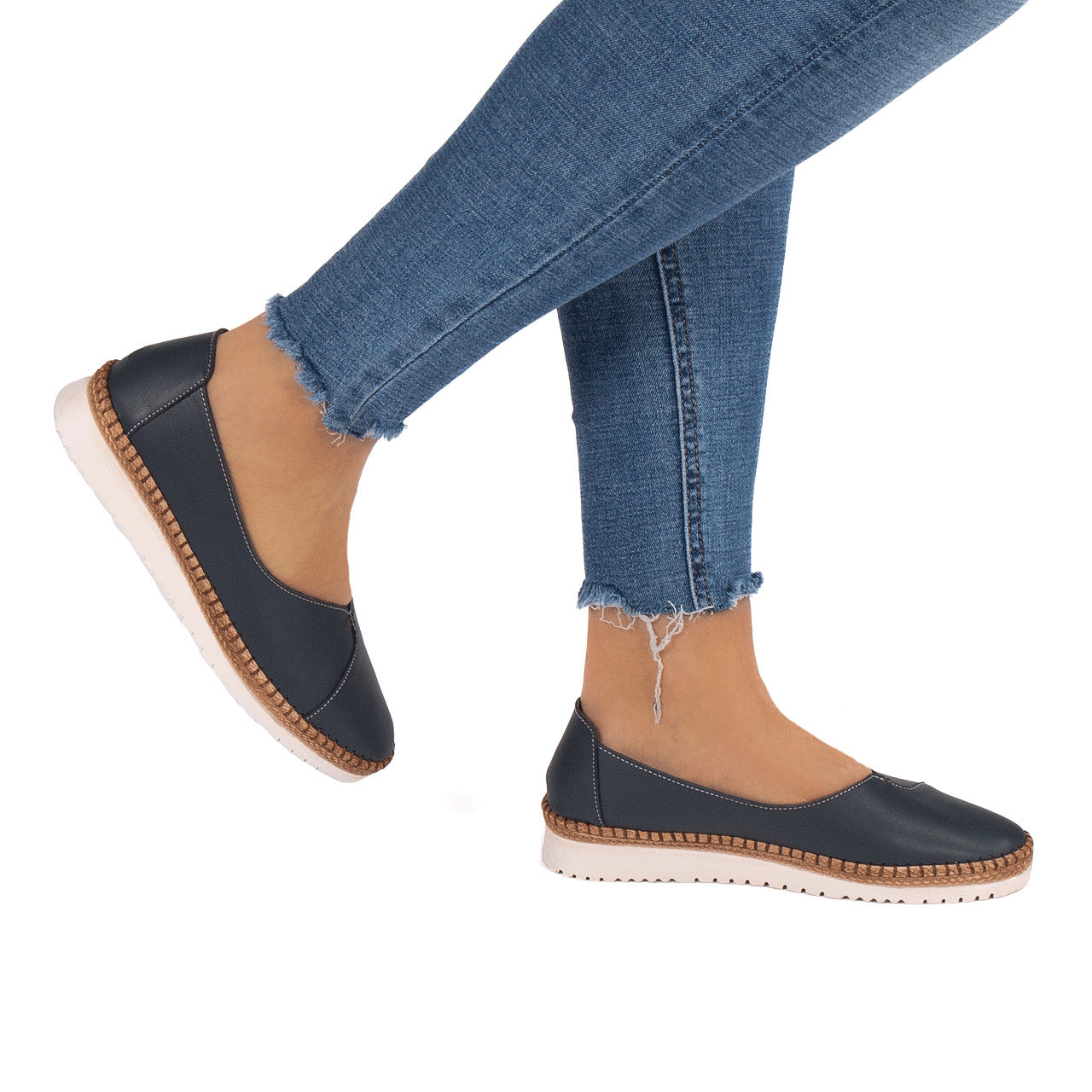 Pantofi dama casual 901 albastru