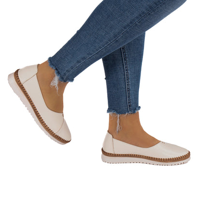 Pantofi dama casual 901 bej