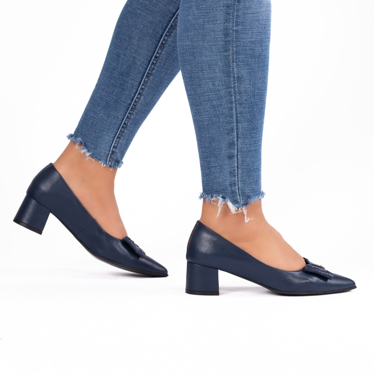 Pantofi dama eleganti 1411 albastru