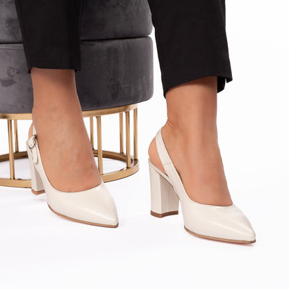 Pantofi dama eleganti 1750 bej