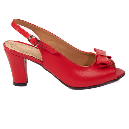 Pantofi dama eleganti rosu 1455