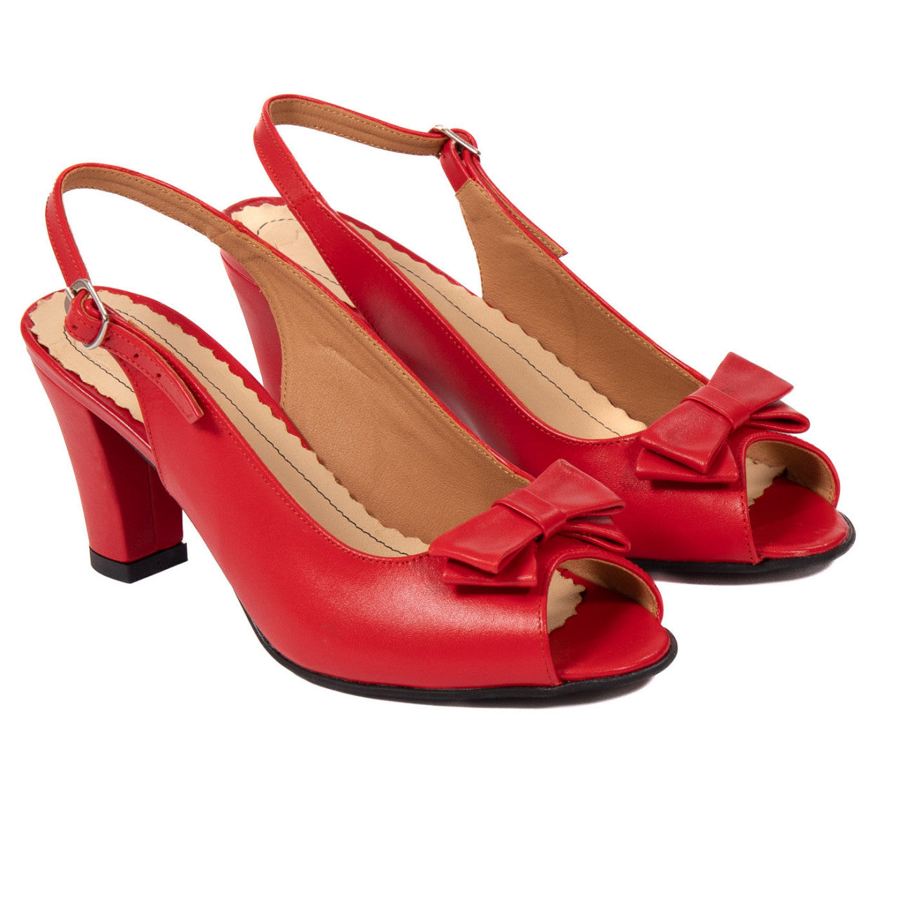 Pantofi dama eleganti rosu 1455