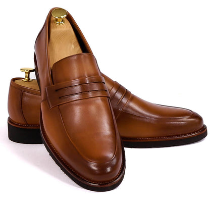Pantofi eleganti barbati 028 maro jordan
