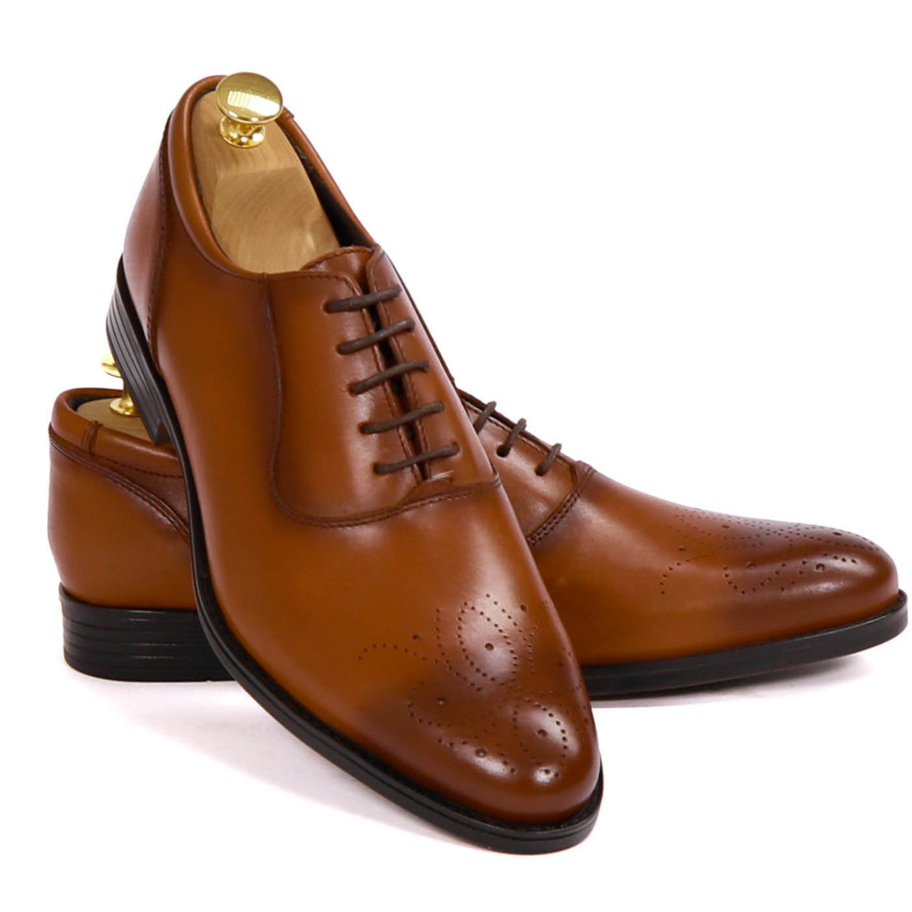 Pantofi eleganti barbati 115 coniac