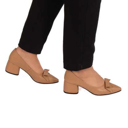 Pantofi eleganti dama 1455 crem