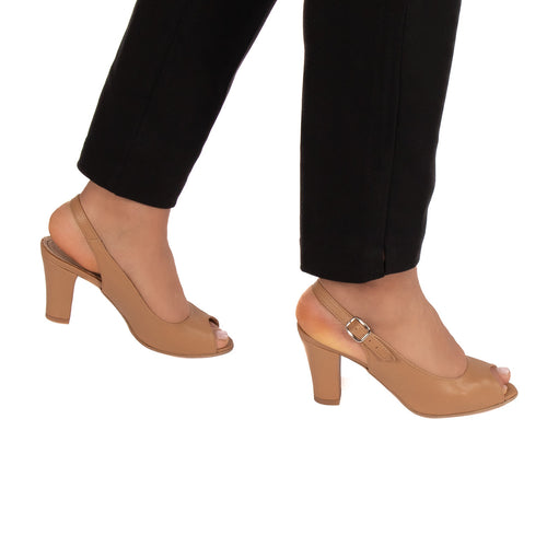 Pantofi eleganti dama 1764 crem