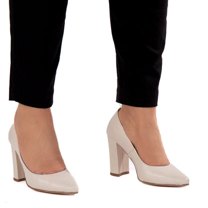 Pantofi eleganti dama 1900 bej