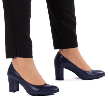 Pantofi eleganti dama 3015 albastru
