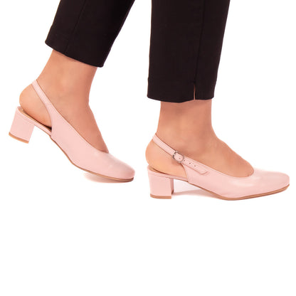 Pantofi eleganti dama roz Ana