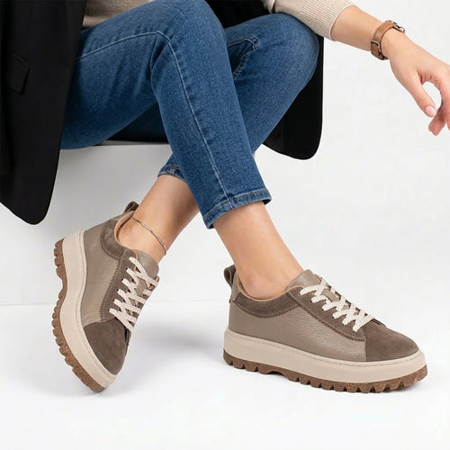 Pantofi sport dama 8038 Nude