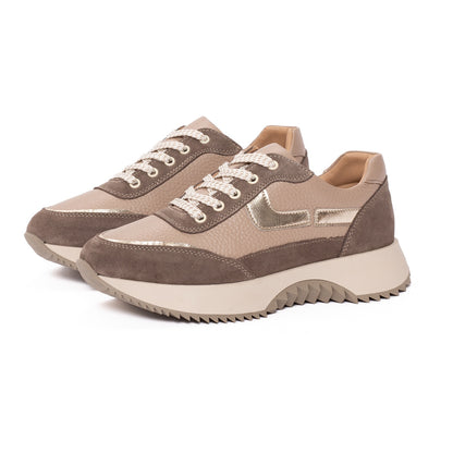 Pantofi sport dama 8520 vizon