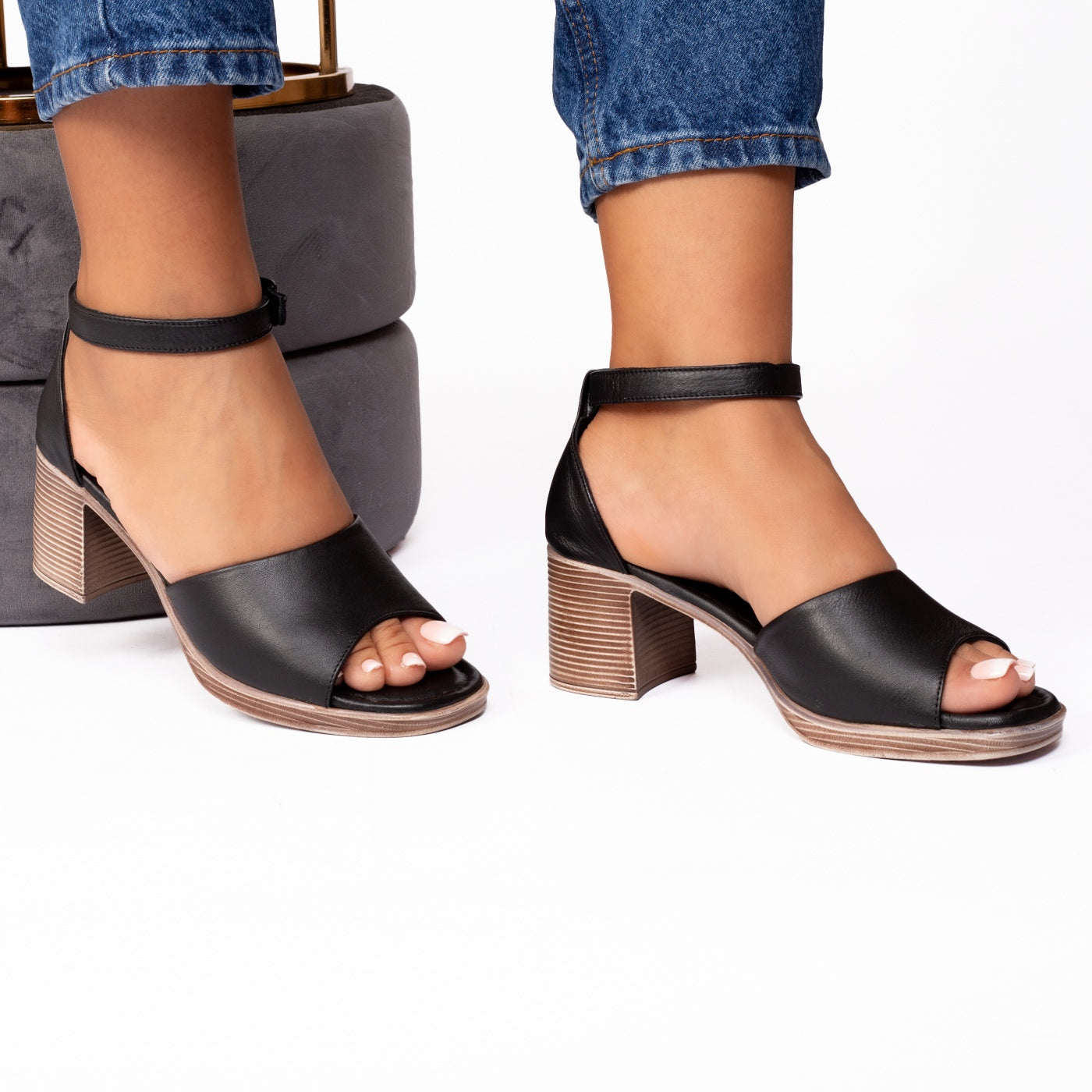 Sandale dama 412 negru