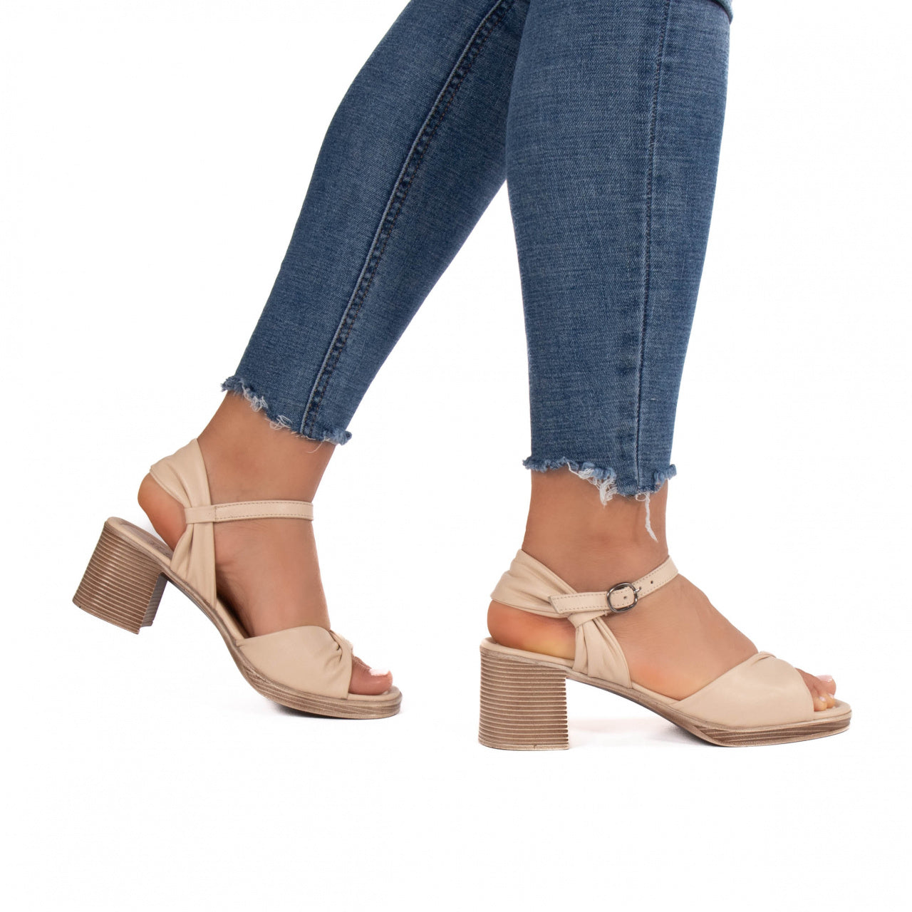 Sandale dama 601 bej
