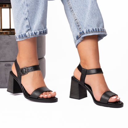 Sandale dama 654 negru