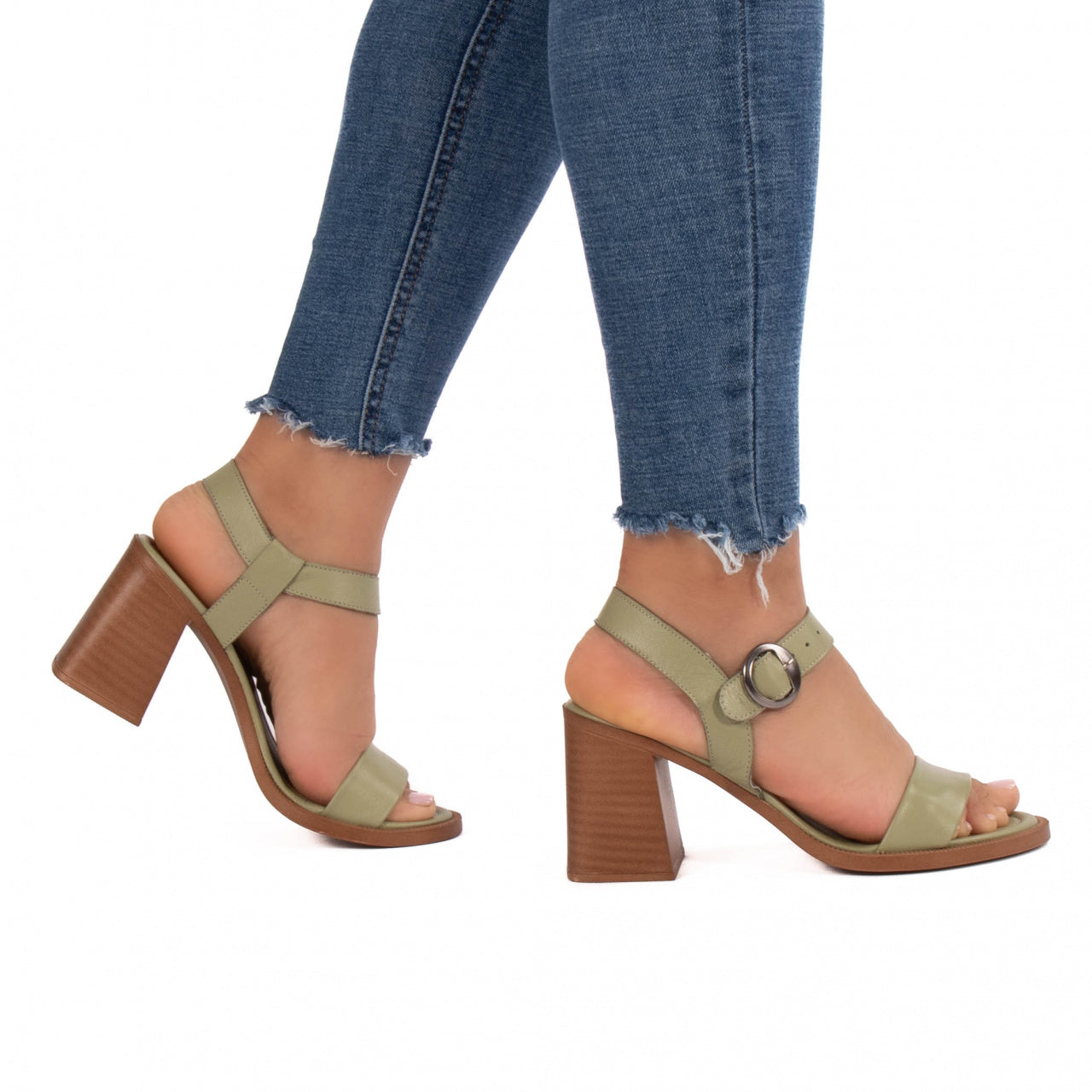 Sandale dama 654 verde