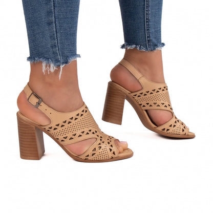 Sandale dama 75 bej
