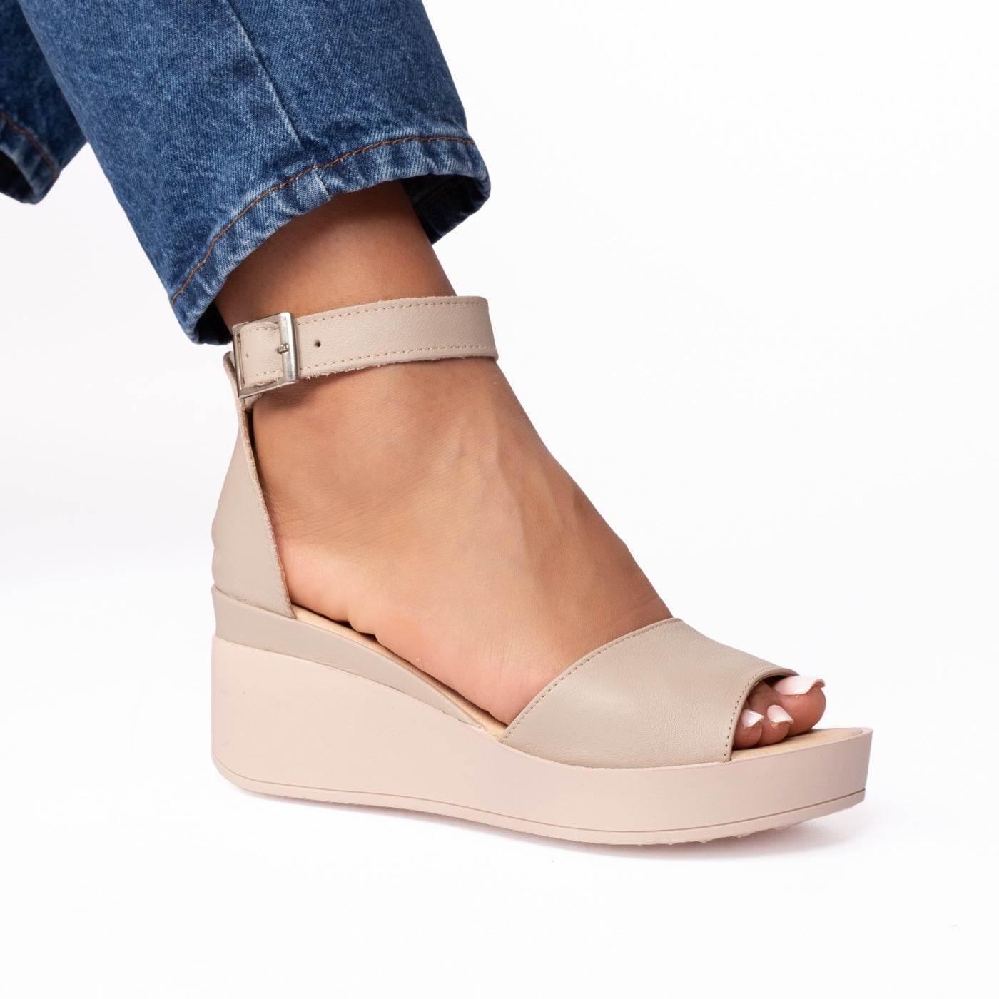 Sandale dama 959 bej